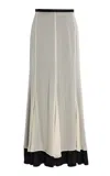 House Of Dagmar Chiffon Maxi Skirt In Multi
