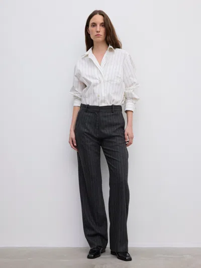 House Of Dagmar Classic Suit Trouser In Gray