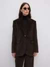House Of Dagmar Corduroy Blazer In Brown