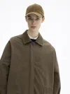 House Of Dagmar Corduroy Cap In Cinnamon Brown