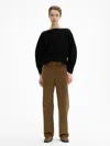 House Of Dagmar Corduroy Trousers In Cinnamon Brown