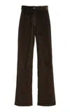 House Of Dagmar Cotton Corduroy Trousers In Brown