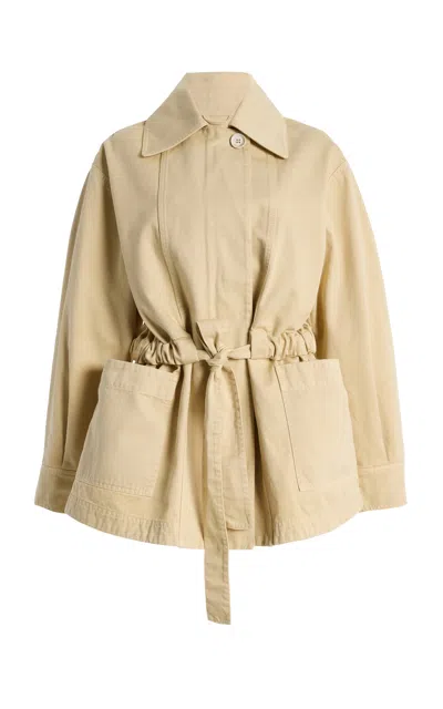 House Of Dagmar Cotton Jacket In Neutral