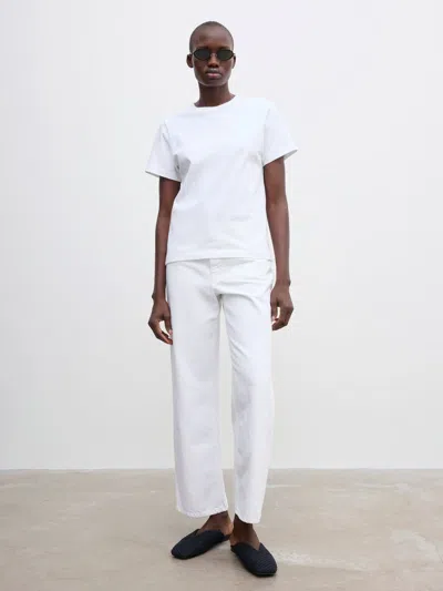 House Of Dagmar Cotton Tee |  | White | Size Xxs | 100% Organic Cotton