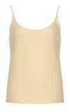 House Of Dagmar Crepe Top In Yellow