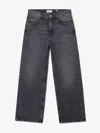 House Of Dagmar Cropped Denim In Light Grey