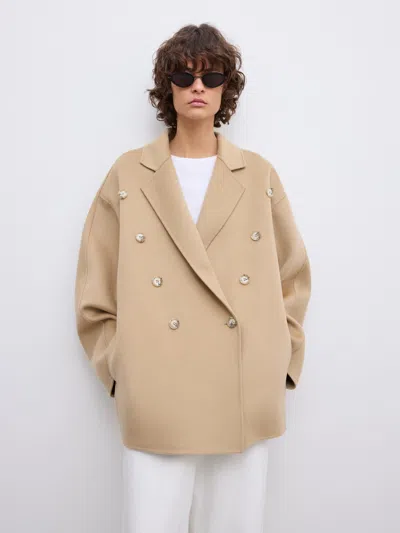 House Of Dagmar Db Doublé Jacket In Neutral