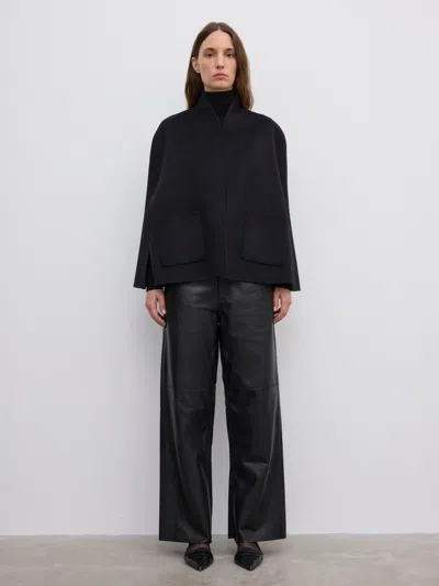 House Of Dagmar Doublé Cape |  | Black | Size Xs/s | 100% Wool