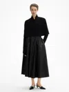 House Of Dagmar Doublé Poncho In Black