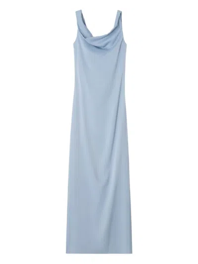 House Of Dagmar Waterfall Maxi Dress In Dove Blue