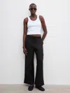 House Of Dagmar Drawstring Trousers In Black