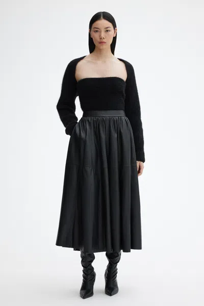 House Of Dagmar Knitted Bolero In Black