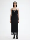 House Of Dagmar Lace Skirt In Black