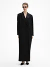 House Of Dagmar Long Tuxedo Blazer In Black