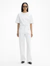 House Of Dagmar Loose Fit Denim In White