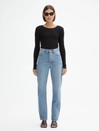 House Of Dagmar Lyocell Long Sleeve In Black