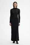 House Of Dagmar Maxi Skirt In Black