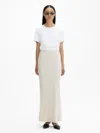 House Of Dagmar Maxi Skirt In Pearl Grey