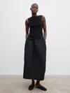House Of Dagmar Open Back Top In Black