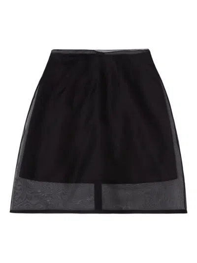 House Of Dagmar Organza Miniskirt