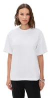House Of Dagmar Oversized Cotton Tee White In Gray