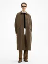 House Of Dagmar Oversized Parka In Cardamom Brown