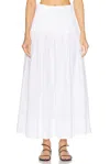 House Of Dagmar Poplin Maxi Skirt