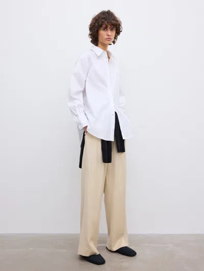 House Of Dagmar Relaxed Shirt In White
