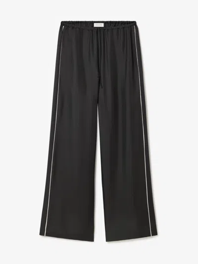 House Of Dagmar Relaxed Trousers In Black