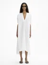 House Of Dagmar Rouched Dress In White