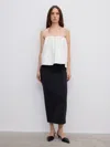 House Of Dagmar Rouched Tube Dress In Multi