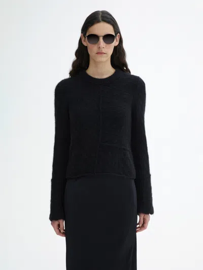 House Of Dagmar Rounded Sunglasses In Black