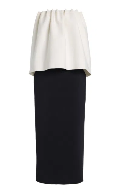 House Of Dagmar Ruched Tube Dress In White