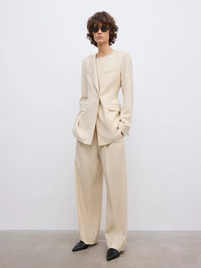 House Of Dagmar Sb Hourglass Blazer In Brown