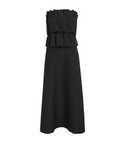 House Of Dagmar Sculpted Tube Dress In Black