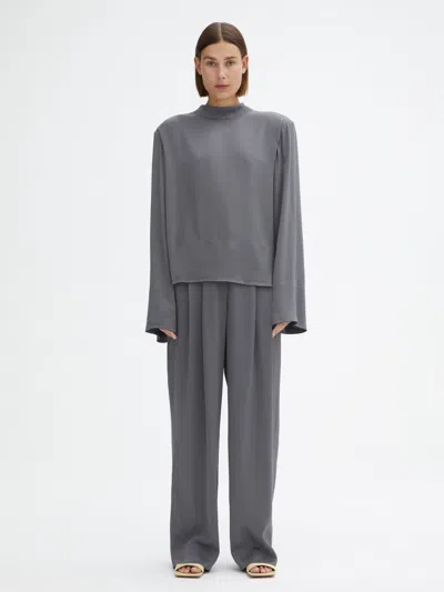 House Of Dagmar Shiny Longsleeve Top