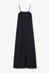 House Of Dagmar Shiny Tube Dress In Dark Navy