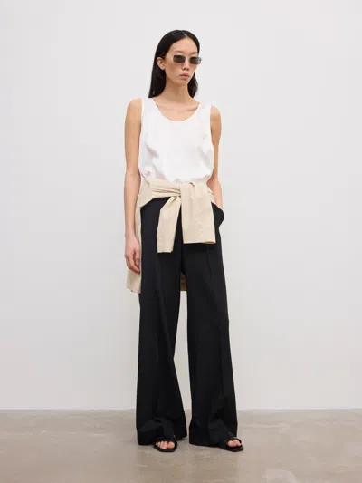 House Of Dagmar Silk Tank Top |  | White | Size 42 | 100% Silk