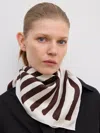 House Of Dagmar Small Silk Scarf