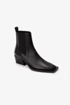 House Of Dagmar Square Toe Chelsea Boots In Black