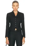 House Of Dagmar Tailored Blazer In Black