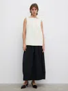 House Of Dagmar Two Tone Dress In Cream White Black
