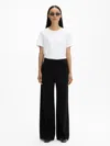 House Of Dagmar Wide Leg Trousers In Black