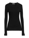 House Of Dagmar Woman T-shirt Black Size Xs Organic Cotton, Recycled Cotton