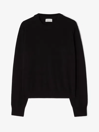 House Of Dagmar Wool Cashmere Knit In Black