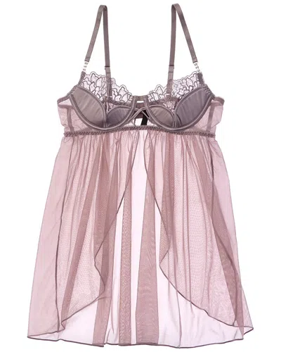 House Of Desire Eden Babydoll In Purple