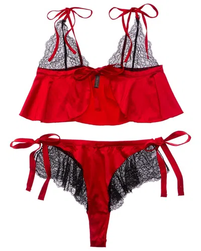 House Of Desire Jocelyn Cami Set In Animal Print