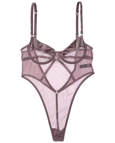 House Of Desire Raquel Teddy In Animal Print