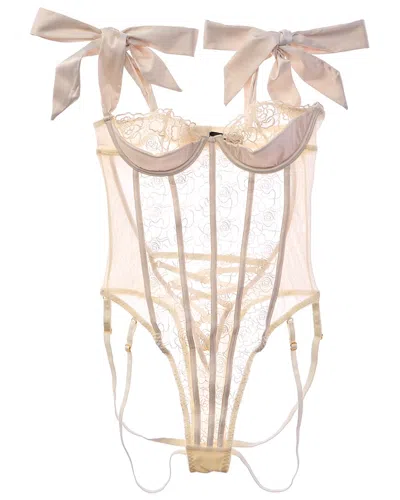 House Of Desire Rosalie Teddy In White