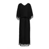 House Of Dharma Women's The Day Dreamer Maxi Kaftan Black